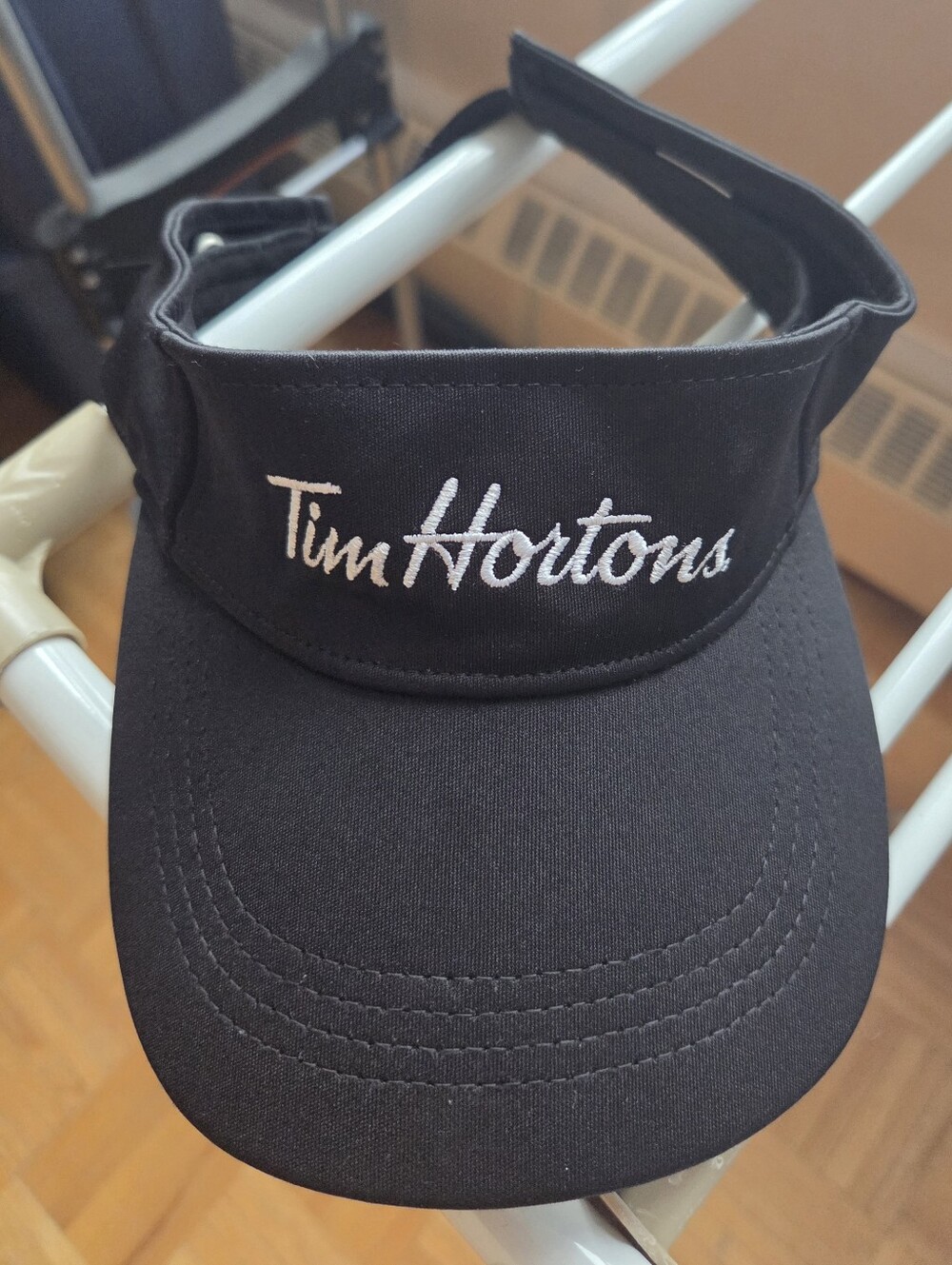 Tim Horton's Black Visor